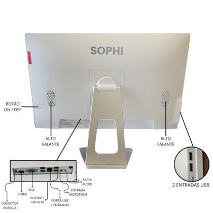Imagem de All In One Computador Completo Intel Core I7 Ssd 512GB PC 16gb Ram Tela 23,8 win11 Full Hd Teclado mouse sem fio bivolt wifi bluetooth