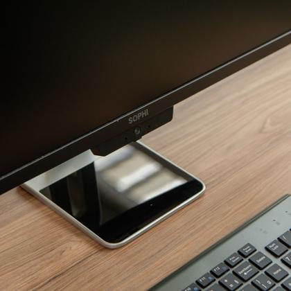 Imagem de All In One Computador Intel Core I7 Ssd512gb 16gbram tela 23,8 pol Full HD Completo Pc wifi teclado mouse sem fio Webcam 5.0mp Windows 11