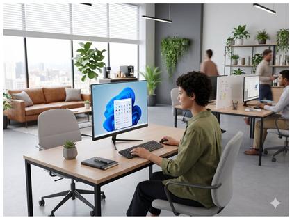 Imagem de All in One Multilaser UB845 Intel Core i3 8145U 4GB 128GB SSD LED 23,8" Full HD Windows 11