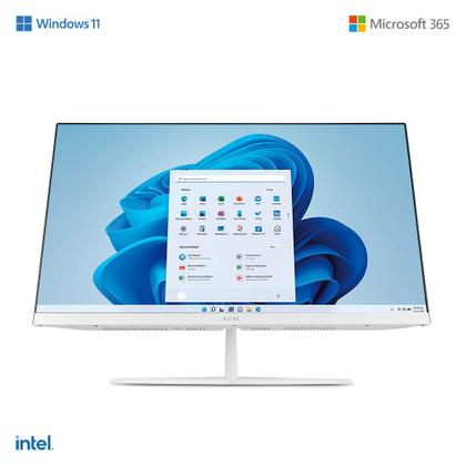 Imagem de All in One Ultra Windows 11 Home, Intel Celeron 4GB 120GB SSD, Tela 23,8FHD 1TB na Nuvem Branco - UB830