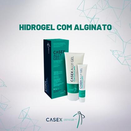 Imagem de Ally Gel Hidrogel Amorfo e Alginato Bisnaga 85g  Casex