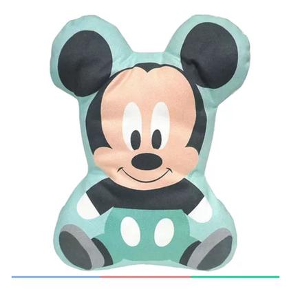 Imagem de Almofada 2d Recém Nascido Bebe Infantil Macio Mickey Disney Azul Baby Go - 03721