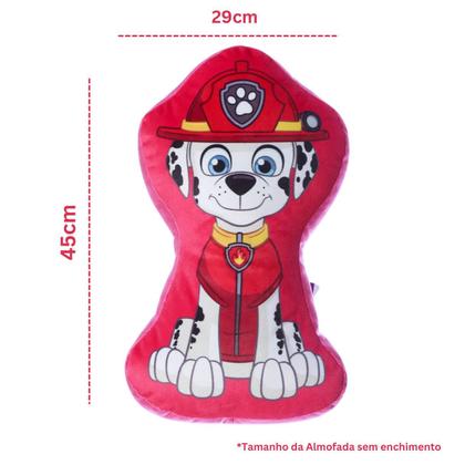 Imagem de Almofada 3D Patrulha Canina Marshall 45x29cm Zona Criativa