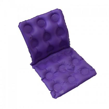 Imagem de Almofada Água Caixa de Ovo Quadrada com Encosto Inflável BioFlorence  AntiEscaras e Conforto