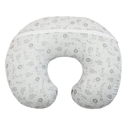 Imagem de Almofada Amamentação Papi com Zíper Selva Neutro