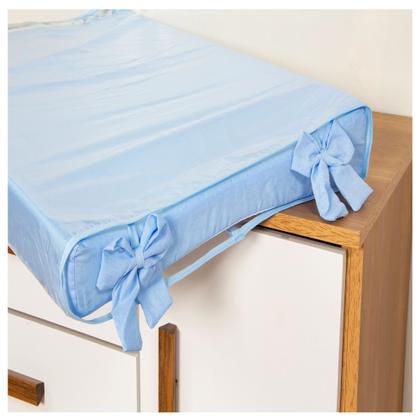 Imagem de Almofada Amamentar Com Ninho Redutor Berço e Trocador Menino Cômoda