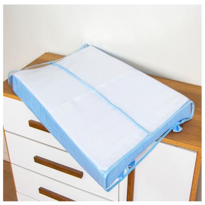 Imagem de Almofada Amamentar Com Ninho Redutor Berço e Trocador Menino Cômoda