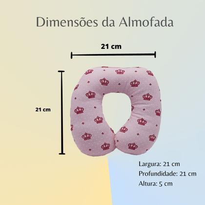 Imagem de Almofada Apoio de Pescoço Bebê Protetor Bebê Conforto