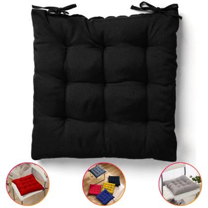 Imagem de Almofada Assento Cadeira Futton Futon 40x40cm Cores Diversas 100% Poliéster