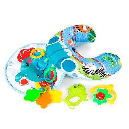 Imagem de Almofada Baby Infantil Interativa Macia Lavável Com Brinquedos Educativos Para Descansar