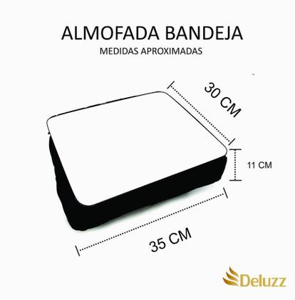 Imagem de Almofada Bandeja para Notebook Laptop use Sala Quarto Personalizado Geek Minecraft