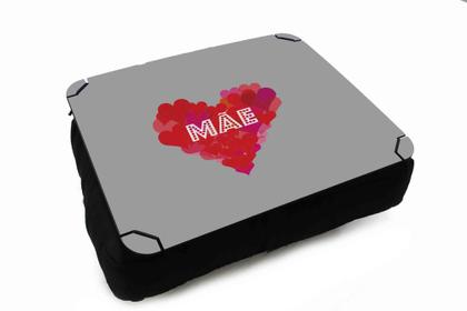 Imagem de Almofada Bandeja para Notebook Laptop use Sala Quarto Personalizado Mamãe Te Amo Mãe de Princesa