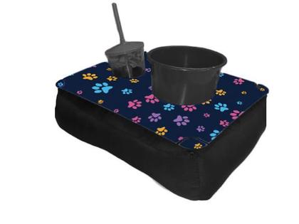 Imagem de Almofada Bandeja Pipoca c/ Balde e 1 Copo Estampas Criativas Personalizada