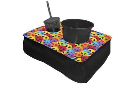 Imagem de Almofada Bandeja Pipoca c/ Balde e 1 Copo Estampas Criativas Personalizada