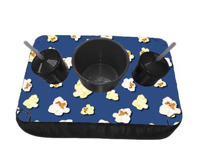 Imagem de Almofada Bandeja Pipoca c/ Balde e 2 Copos Estampas Criativas Personalizada