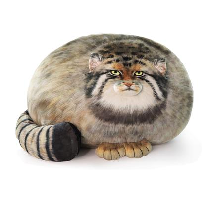 Imagem de Almofada corporal de pelúcia Sew Butiful Pallas Cat 45 cm para crianças