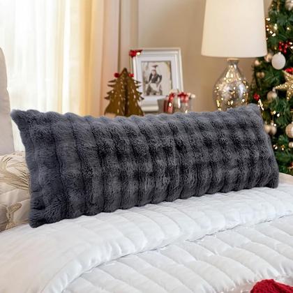 Imagem de Almofada corporal YZ HOME Faux Fur Fluffy com espuma viscoelástica desfiada