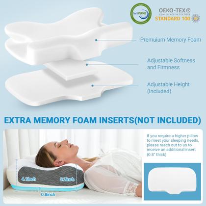 Imagem de Almofada CPAP Almofada cervical Elviros para alívio da dor no pescoço