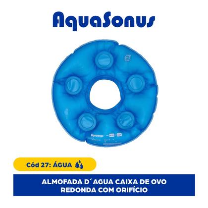 Imagem de Almofada D'agua Redonda, Hemorroidas, Anti Escaras Aquasonus