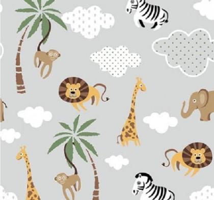 Imagem de Almofada de Amamentação/Amamentar Estampada + Zíper Tecido Algodão.