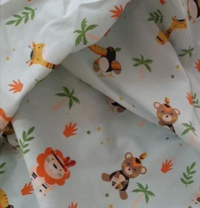 Imagem de Almofada de Amamentação/Amamentar Estampada + Zíper Tecido Algodão.