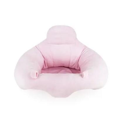 Imagem de Almofada De Apoio Puff Para Bebe Sentar Rosa - Baby Pil