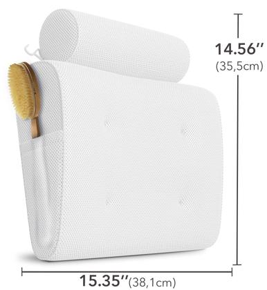 Imagem de Almofada de Banho de Luxo Everlasting Comfort - Suporte para Cabeça, Pescoço e Costas