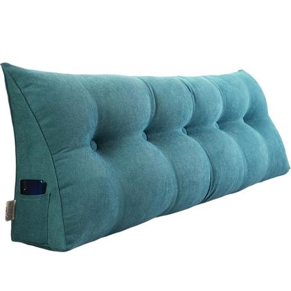 Imagem de Almofada de cabeceira Wedge Wadser Triangular Twin Teal Polyester