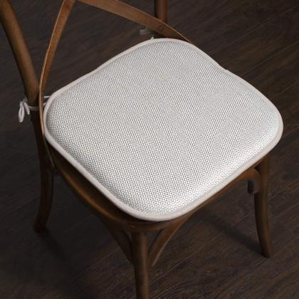 Imagem de Almofada de Cadeira com Espuma de Memória Sweet Home Collection - Pacote com 4