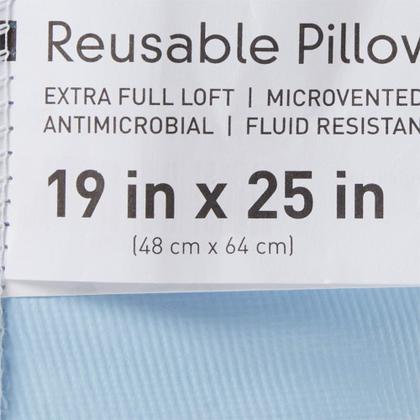 Imagem de Almofada de cama hospitalar McKesson Medical reutilizável azul