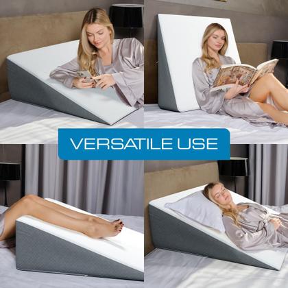 Imagem de Almofada de cama Kölbs Extra Wide com tampo viscoelástico de 12 polegadas