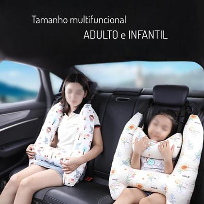 Imagem de Almofada De Carro Infantil Ou Adulto H Travesseiro Viagem Pr