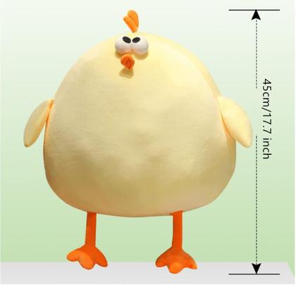 Imagem de Almofada de pelúcia Maomoto Funny Fat Chicken 45 cm supermacia