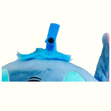 Imagem de Almofada de Pescoço de Fibra c/ Aplique Stitch -ZonaCriativa