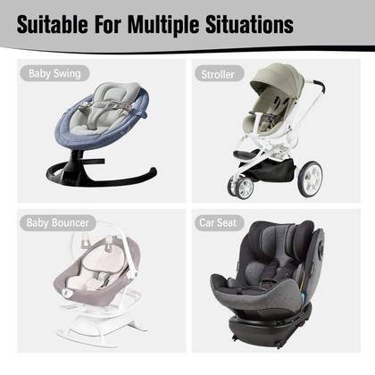 Imagem de Almofada de pescoço para bebês Kakiblin Snail Pattern Travel Support