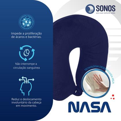 Imagem de Almofada De Pescoço Sonos Tradicional Para Viagem E Descanso