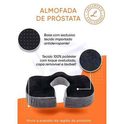 Imagem de Almofada De Próstata Longevitech Conforto Alivio De Pressão