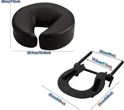 Imagem de Almofada de substituição do encosto de cabeça para mesa de massagem em forma de U HOINCO
