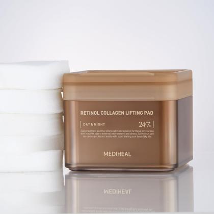 Imagem de Almofada de toner Almofada elevatória de colágeno com retinol Mediheal