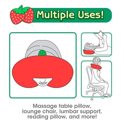 Imagem de Almofada de viagem H HOMEWINS para crianças e crianças pequenas, suporte de pescoço