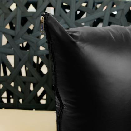 Imagem de Almofada Decorativa Cheia Capa e Refil Protetora Impermeável com Zíper