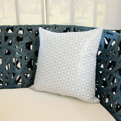 Imagem de Almofada Decorativa Cheia Capa e Refil Protetora Impermeável com Zíper