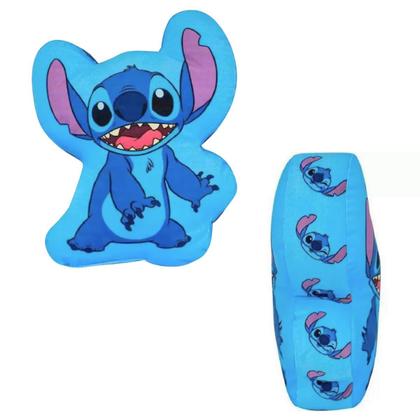 Imagem de Almofada Decorativa Formato Stitch Disney Fibra Super Macia