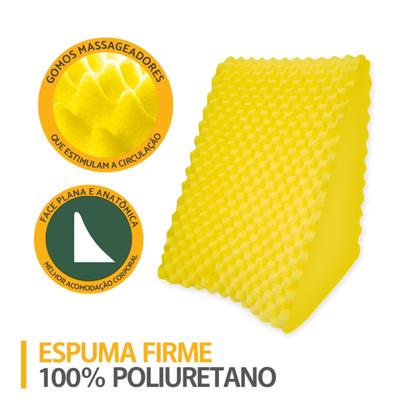 Imagem de Almofada Duoflex Recoste Bem Para Apoiar Pernas Pós Operatório Abdominoplastia