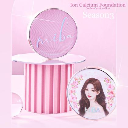 Imagem de Almofada dupla Foundation MIBA Ion Calcium Glow 25g Lovely 21