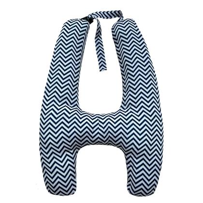 Imagem de Almofada em formato H para viagem de carro com encosto