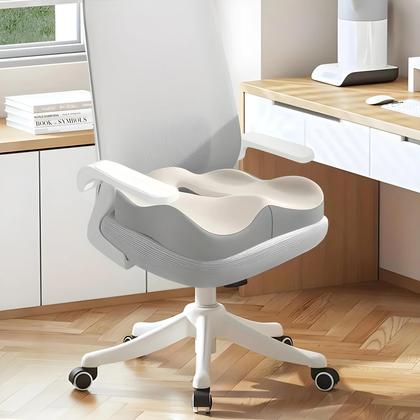 Imagem de Almofada Ergonômica Antiderrapante Para Cadeira De Escritório E Assento De Carro, Acessórios