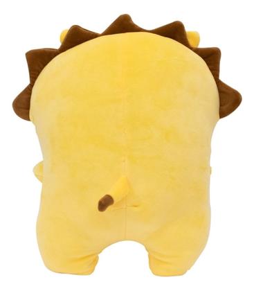 Imagem de Almofada Formato Leão Leãozinho Amarelo De Pelúcia 36cm
