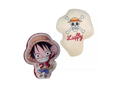 Imagem de Almofada Formato Monkey D Luffy One Piece Kawaii