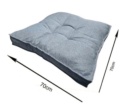 Imagem de Almofada Futon 70X70 Cm Linho Saturno Decoração Top Modelos